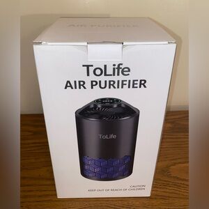 Tolife TZ-K1 Air Purifier for Bedroom Home with Low Noise Purifiers Dust Allergy